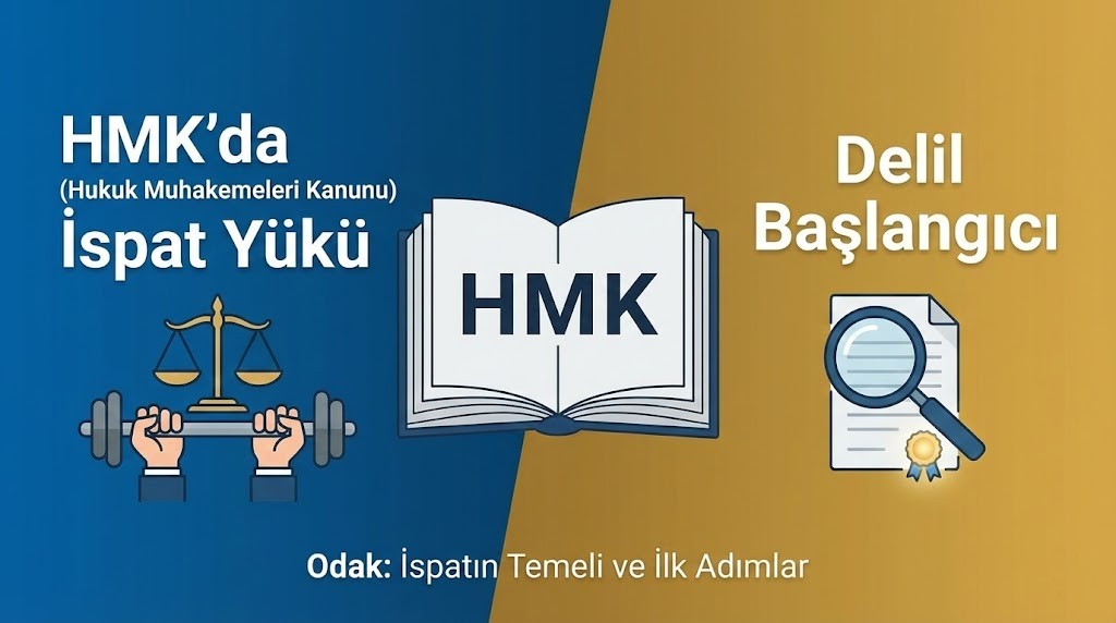 HMK İspat Yükü ve Delil Görseli
